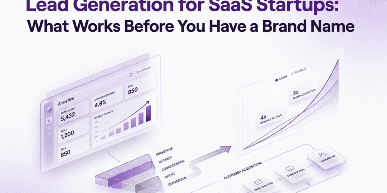 Lead Generation for SaaS Startups That Actually Works