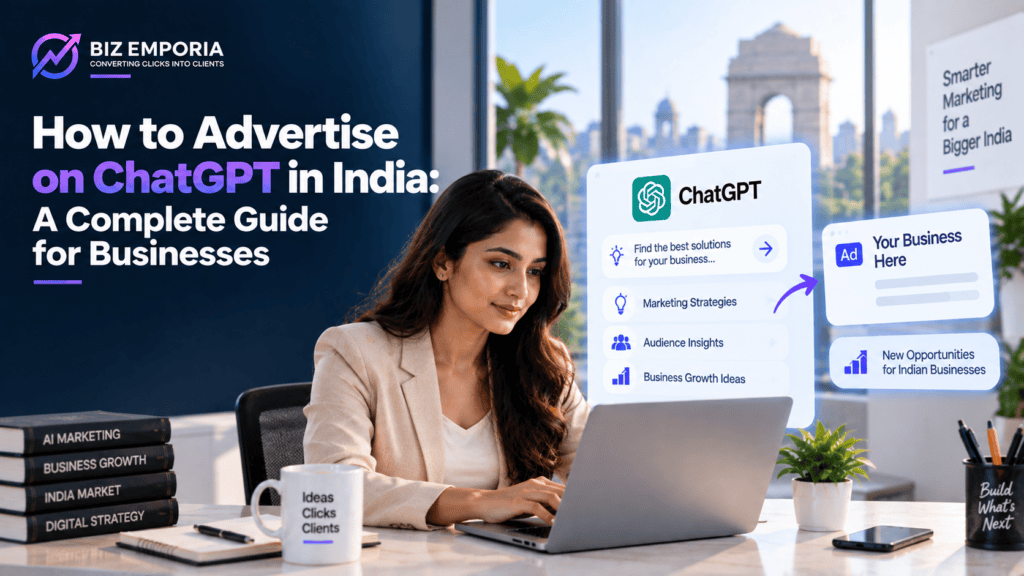 advertise on ChatGPT India