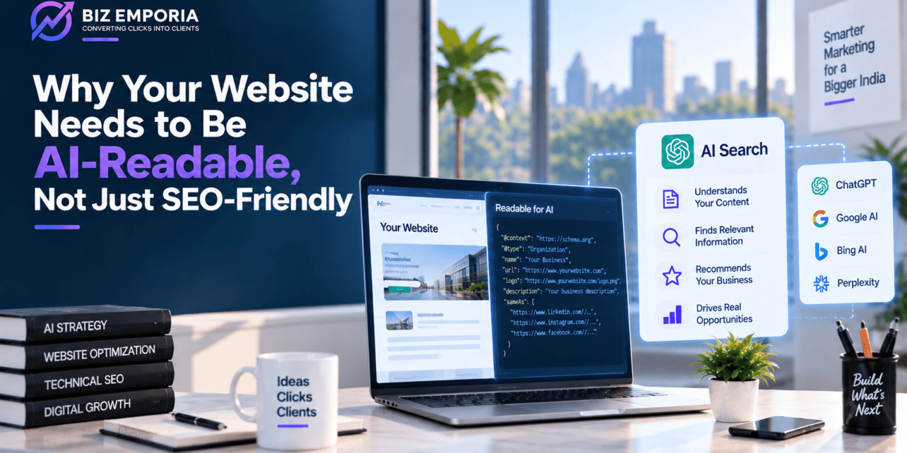 AI-readable website