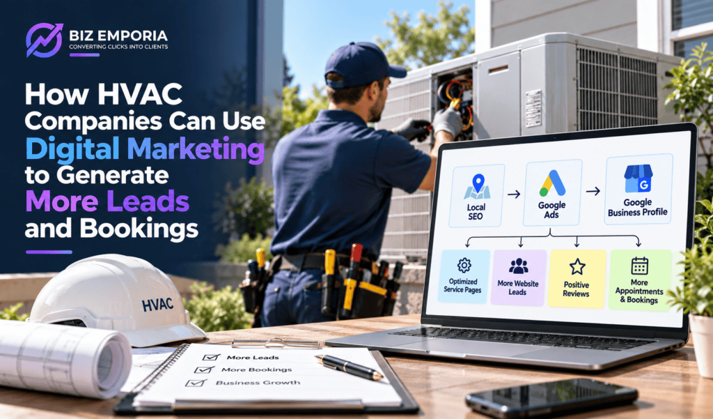 digital marketing agency for HVAC company