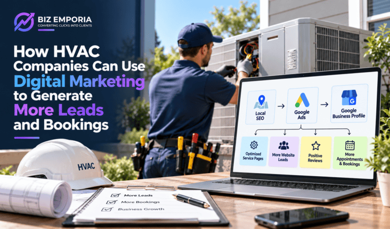 digital marketing agency for HVAC company